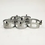Lot Of 5 Msp Beechcraft 2" Round Instrument Clamps P/n MS28042-1A. Fixed Price $100.00.