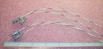 Qty (25) ST18-3-55-24-98 Raychem Heat Shrinkable Solder Sleeves W/ 8" Wires. Fixed Price $12.99.