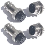 Aviation 8 Pins Plug And Socket Wire Cable Connectors Diameter 0.63" 16MM Jcx. Fixed Price $13.95.
