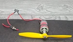 Great Planes Thrust Master Hp Aircraft Electric Motor W/ Propeller. Fixed Price $14.99.