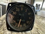 Military Aircraft Radio Compass Gauge Indicator Instrument Us Army Signal Corp. Fixed Price $49.99.