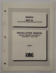 Bendix Rds 84 Color Weather Radar System Installation Manual-original. Fixed Price $20.70.