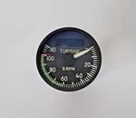 Meggitt Avionics 43-307-1 Rpm Turbine Indicator Beech 130-380044-7 (28 Vdc). Fixed Price $262.50.
