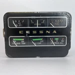 0007-00553 / 000700553 Cessna: Instrument Gauge Cluster (12 Volts). Fixed Price $808.88.