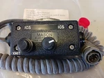 Intercom Switch & Cable Assy Mason CE394BX Black Helicopter Style Pilot Crew. Fixed Price $34.00.