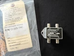 Comant Duel Vor / Glide Slope Antenna Coupler CI505 (0725-729) As Removed. Fixed Price $60.00.