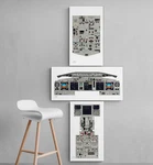 Boeing 737-800 Cockpit Poster Training Panels Free Shipping!. Fixed Price $59.99.