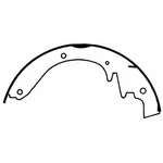 Wagner Z326 Brake Drum Shoe. Fixed Price $70.22.