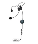 1 - Behind The Single Ear Muff Headset W/ Large Tactical Ptt For Motorola. Fixed Price $13.99.