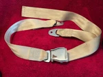 Amsafe Aircraft Seatbelt P/n 2019-1-122-8041 Tan. Fixed Price $46.74.
