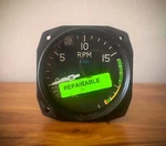 Cessna Pn C668017-0106 Instruments Tachometer Indicator (aircraft Parts). Fixed Price $150.00.