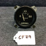 Beechcraft Amperes Indicator Gauge 0-50 Amps P/n 95-380017-1. Fixed Price $39.70.