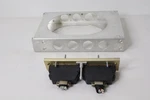 Bendix King Kc 140 Flight Computer Mounting Tray / Backplate Connectors. Fixed Price $160.00.