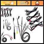 Universal Oscilloscope Kit - 100MHZ Clip Probes & 6PCS Test Leads Set. Fixed Price $40.99.