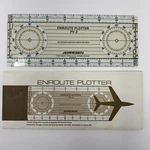 1982 Jeppesen Enroute Plotter PV-2 Scale With Instructions Envelope Englewood Co. Fixed Price $11.50.