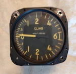 Rate Of Climb Indicator RC-60-MS Aerosonic MS28049-1. Fixed Price $40.00.